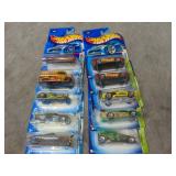 10 Hot Wheels Die Cast Cars, NIB