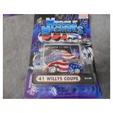 Willys Coupe Muscle Machine Die Cast Car, NIB