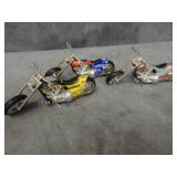 Nascar Thunder Rides Die Cast Motorcycles