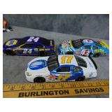 3  Die Cast Cars