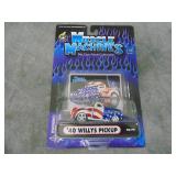 Willys Pickup Muscle Machines Die Cast Car, NIB