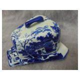 VTG Victoria Ware Ironstone Flow Blue Cheese Dish