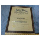 VTG Businss Writing Student Certificate