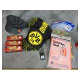 Safety Vests, Scarf, Hat and Golf Balls