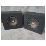 Punch XLC Speakers, 1 is badly damaged