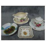 Misc VTG China: Gravy, Sugar Bowl, and more