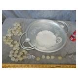 VTG Rosary and Aluminum Trays