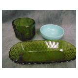 VTG Glass Serving Pcs and Bowls
