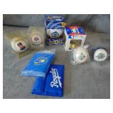 Brewers Promo Baseballs, Case, Wallets