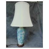 Antique Glass Lamp, Phoenix Consolidated, uranium?