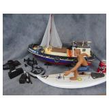 Toy Boats with Remotes