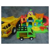 Kids Plastic Trucks and Play House
