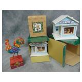 Pet Shop Decor, Rooster & Beaver