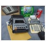 Misc: Tape Recorder, Calculator, Lunch Box