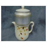 VTG Hall China Autumn Leaf Coffee Pot
