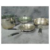 Stainless Pans: Cooking with Capthalon,
