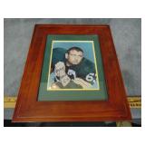 Autographed Fuzzy Thurston Framed Photo