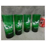 VTG MCM 'Gay Nineties' Glasses, Anchor Hocking