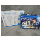 Wii Sports Pack, NIB and Starlink Game