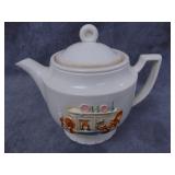 VTG Porcelier China Tea Pot