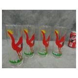 VTG MCM Rooster Glasses, no chips