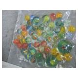 20 Cross Tru Cateyes, 30 Vitro Cateyes Marbles