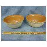 Large Pottery Mixing Bowls, look new