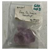 Rose De France Amethyst 20.98 Grams