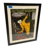 38"h., 29"w Victoria Arduino Poster
