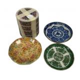 Assorted Painted Porcelain Plates