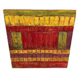 Cathy Fonda Another Brick in the Wall 48" x 48"