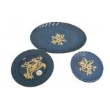 Cameoware by Harker Pottery Set