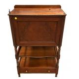 Aesthetic Movement Drop Front Secretary Desk 46"h