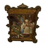 Bradley and Hubbard Metal Plaque 10"h