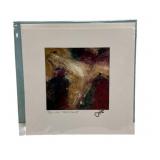 "From the Watchtower" Signed print 7"l 7"w