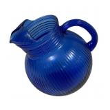 Anchor Hocking Royal Blue Pitcher