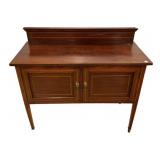 VTG Edwardian Sideboard/Server 37"h., 42"w. 19"