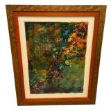 Regina Burckel Still Life Painting 41"h., 34"w