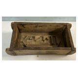 Primitive Wood Brick Mold 12"