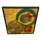 Signed Abstract Painting