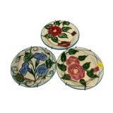 Three Gail Pittman Child Plates
