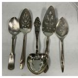 Assorted Silver Plate Serving Pieces