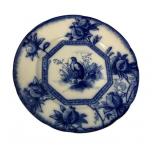 Royal Doulton England Flo Blue Plate 10"dia