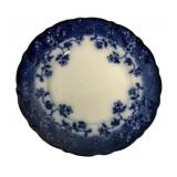 Brunswick Semi Porcelain England Flow Blue Plate 9