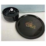 Couroc by Monterey Tray Set