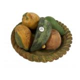 Terra Cotta Fruit Bowl