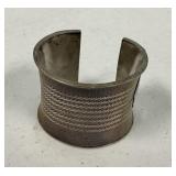Silver Tone Cuff Bracket