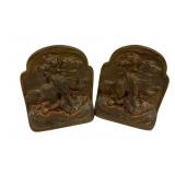 Hubley 312 St. George Slaying the Dragon bookends