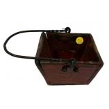 Chinese rice measuring bucket 4"