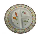 Mackenzie Childs Kids Plate 8 1/2"dia